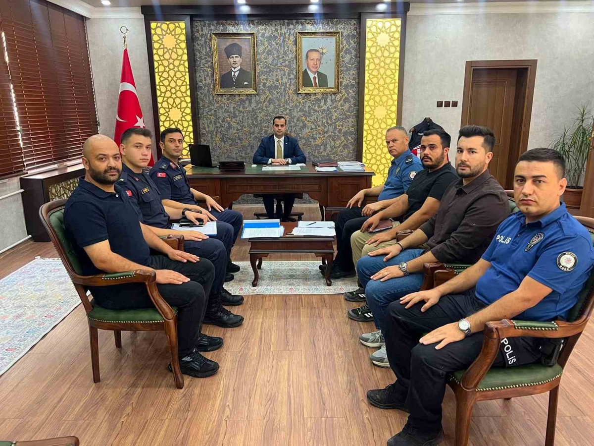 Bozkır\'da Uyuşturucuyla Mücadele Toplantısı