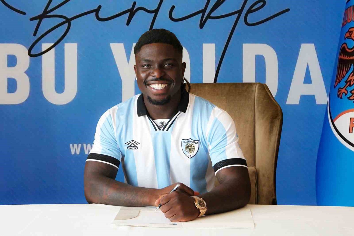 Erzurumspor\'un İlk İrlanda Oyuncusu: Ebosele