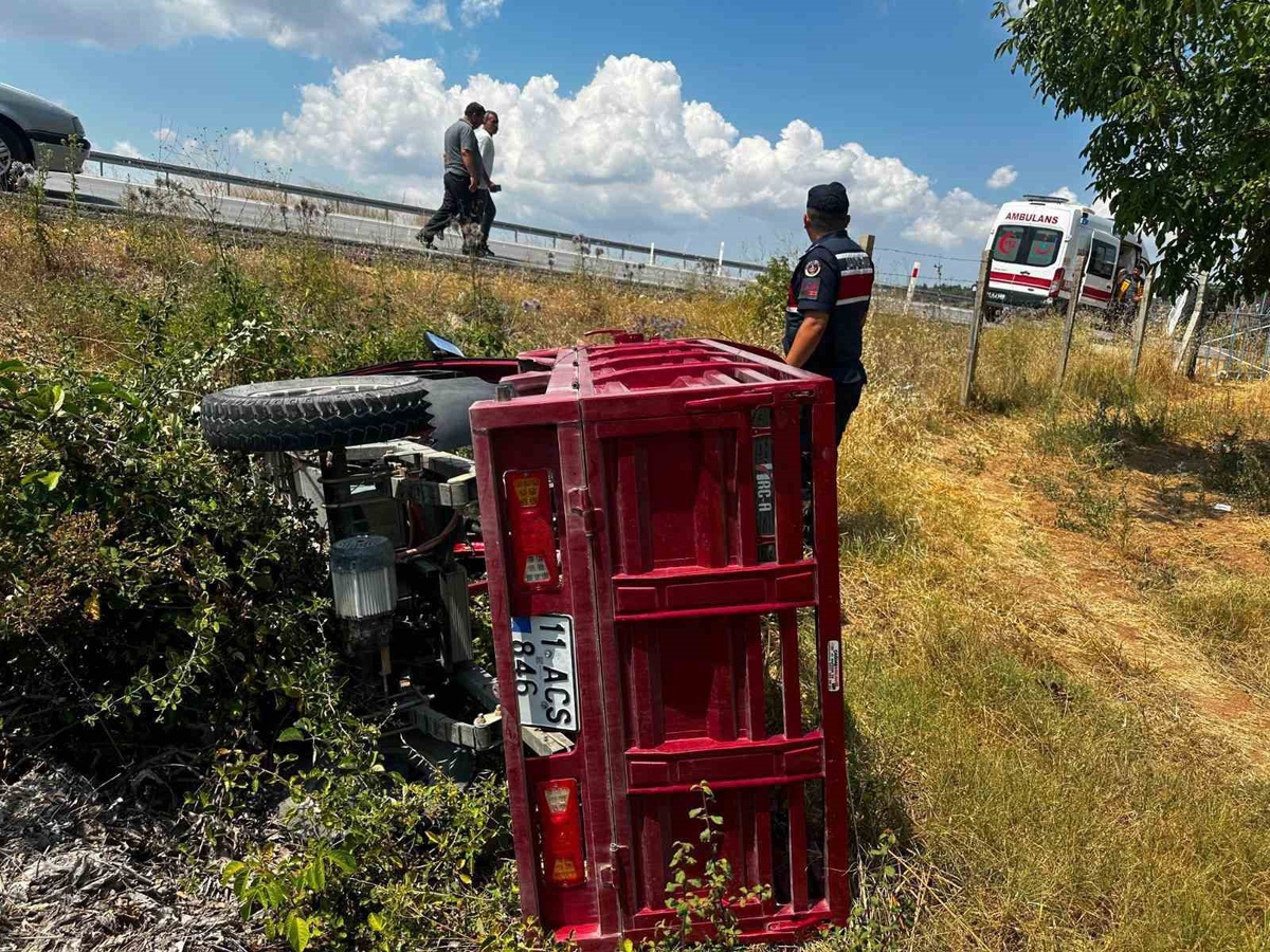 Bilecik\'te Elektrikli Motosiklet Kazası