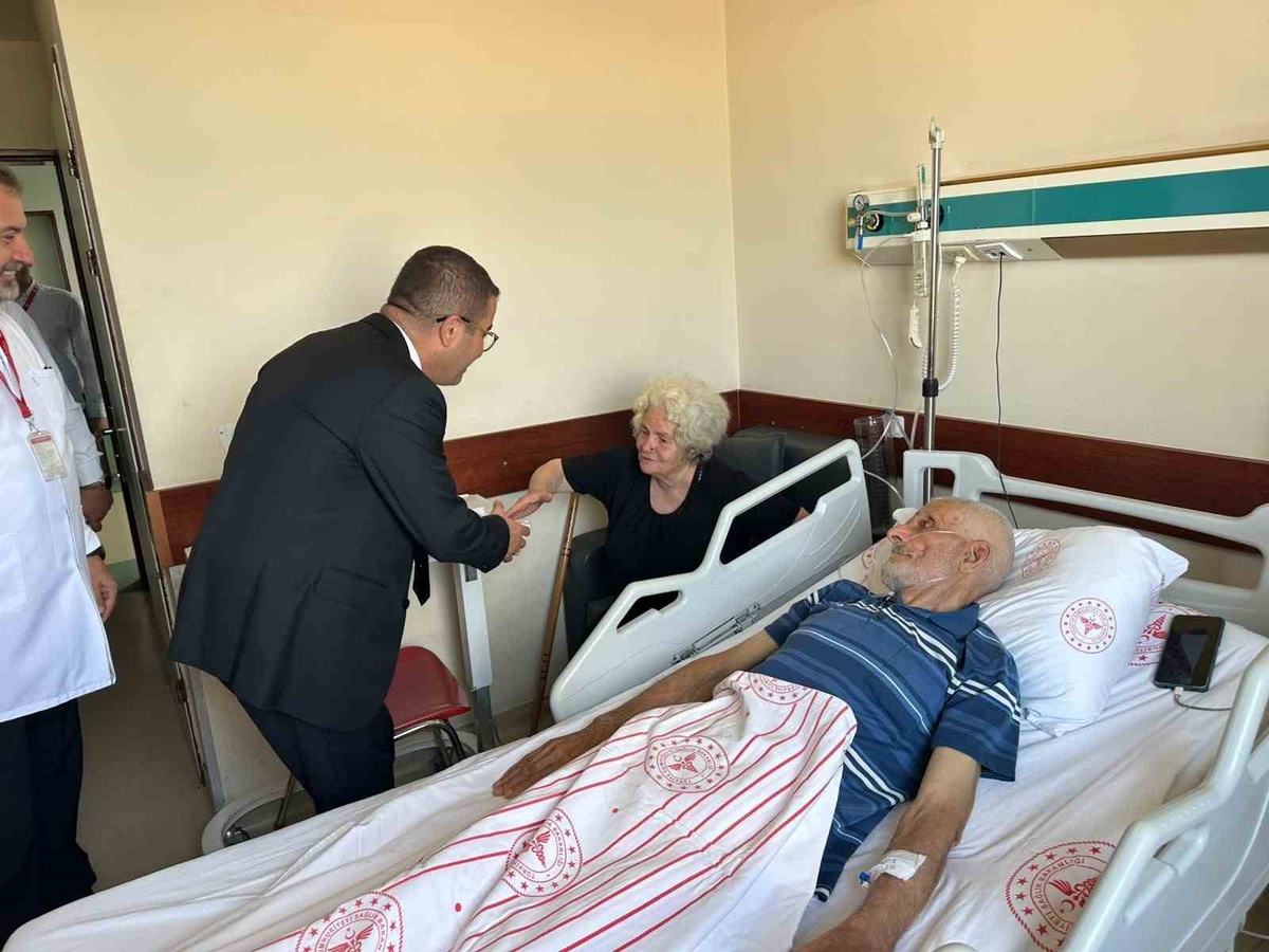 Kaymakam Daştan Hastaneyi Ziyaret Etti