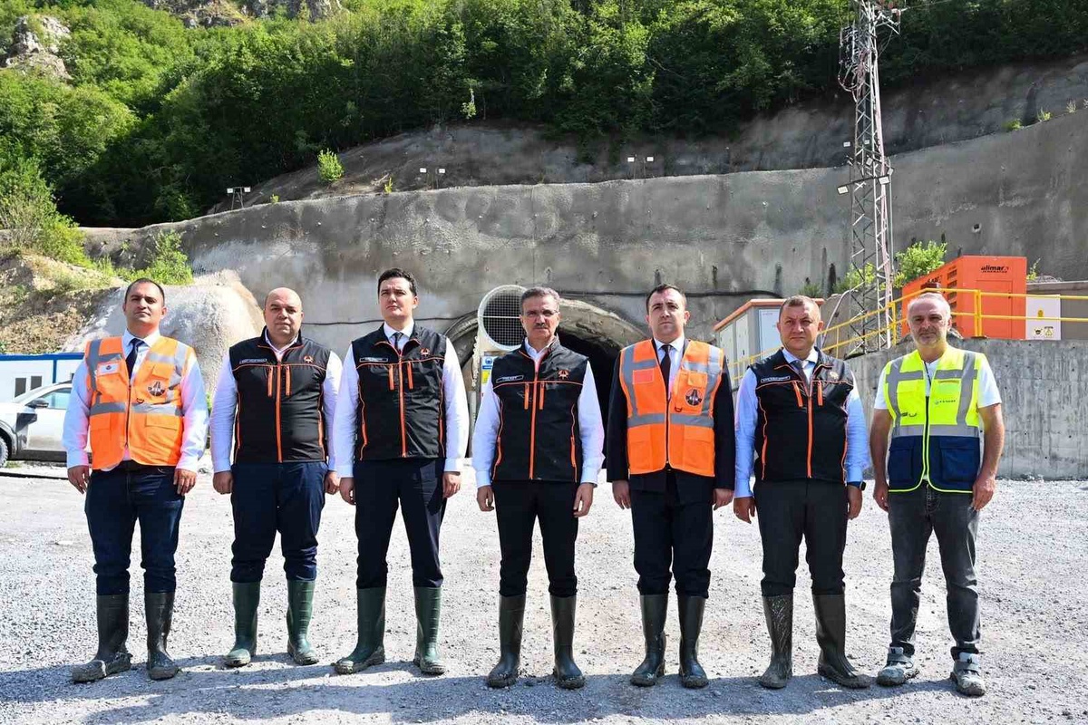 Kırık Tüneli Projesi\'nde Çalışmalar Hızla İlerliyor