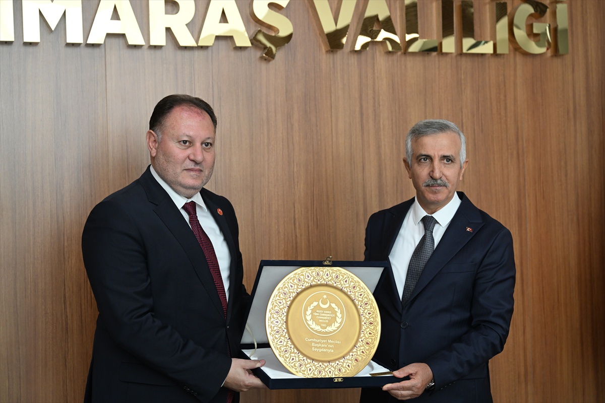KKTC Meclis Başkanı Kahramanmaraş\'ta Ziyarette Bulundu