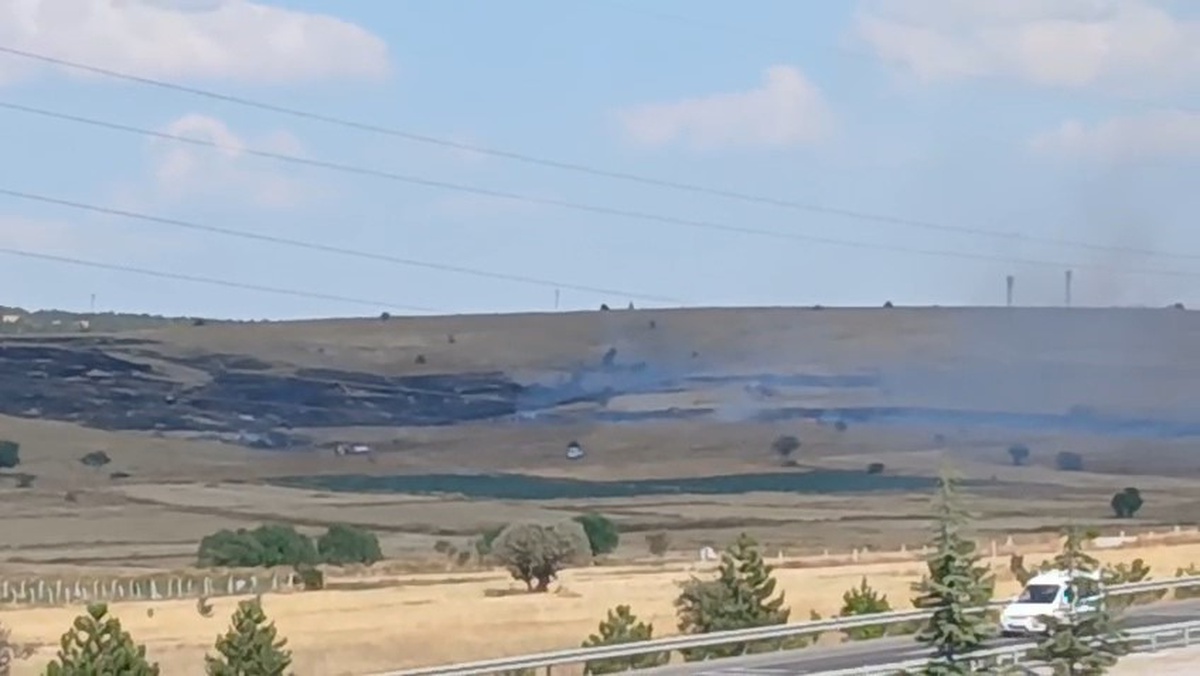 Kütahya\'da Yangın Paniği