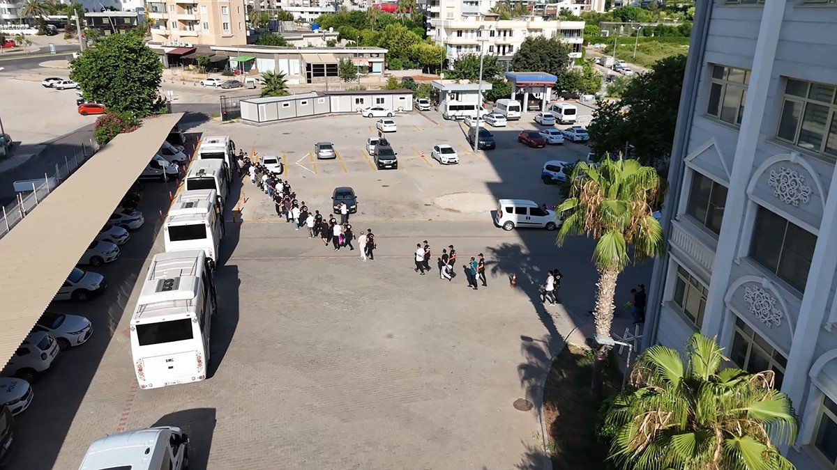 Mersin\'de Yasa Dışı Bahis Operasyonu: 54 Gözaltı