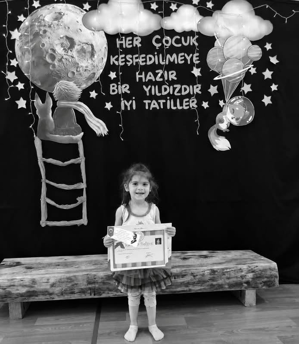 4 Yaşındaki Öğrenci İçin Başsağlığı
