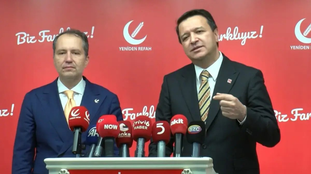 Muhalefette yeni ittifak trafiği: Fatih Erbakan, Mahmut Arıkan'ı ziyaret etti