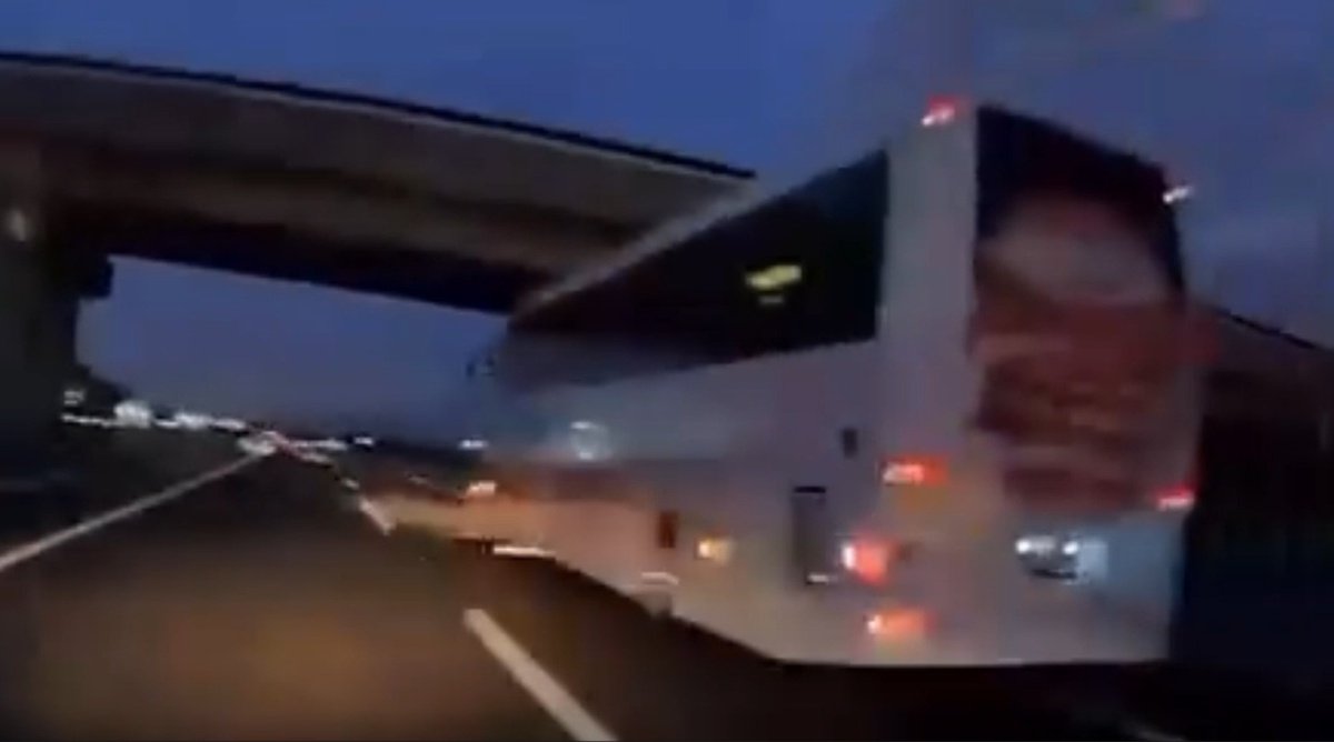 Bolu\'da Korkutan Kaza: Otobüs Manevra Yapınca