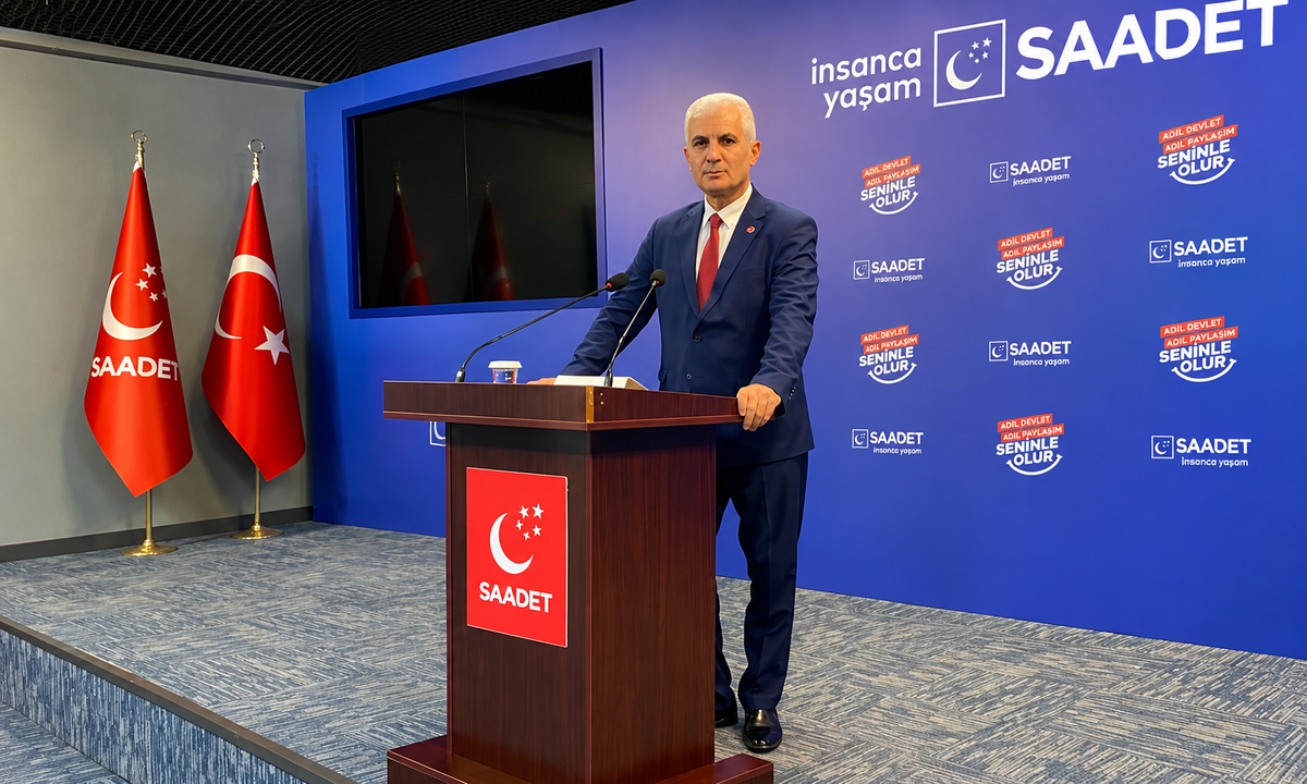Saadet Partisi\'nde İstifa Şoku