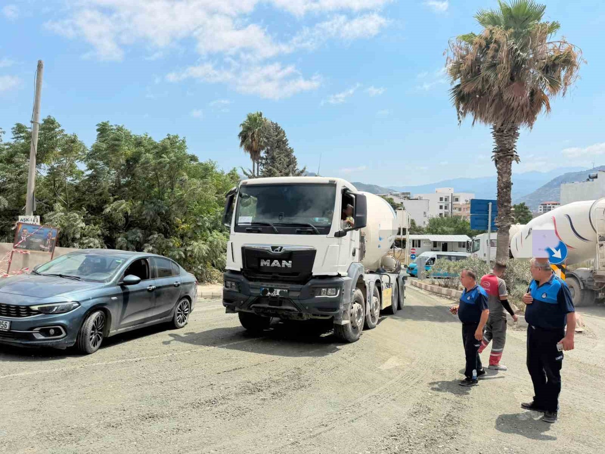 Yola beton döker mikser sürücüsüne 191 bin TL ceza