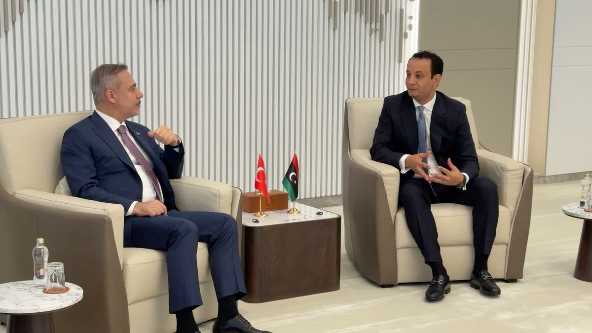 Fidan, Libya\'da Hafter ile Görüştü