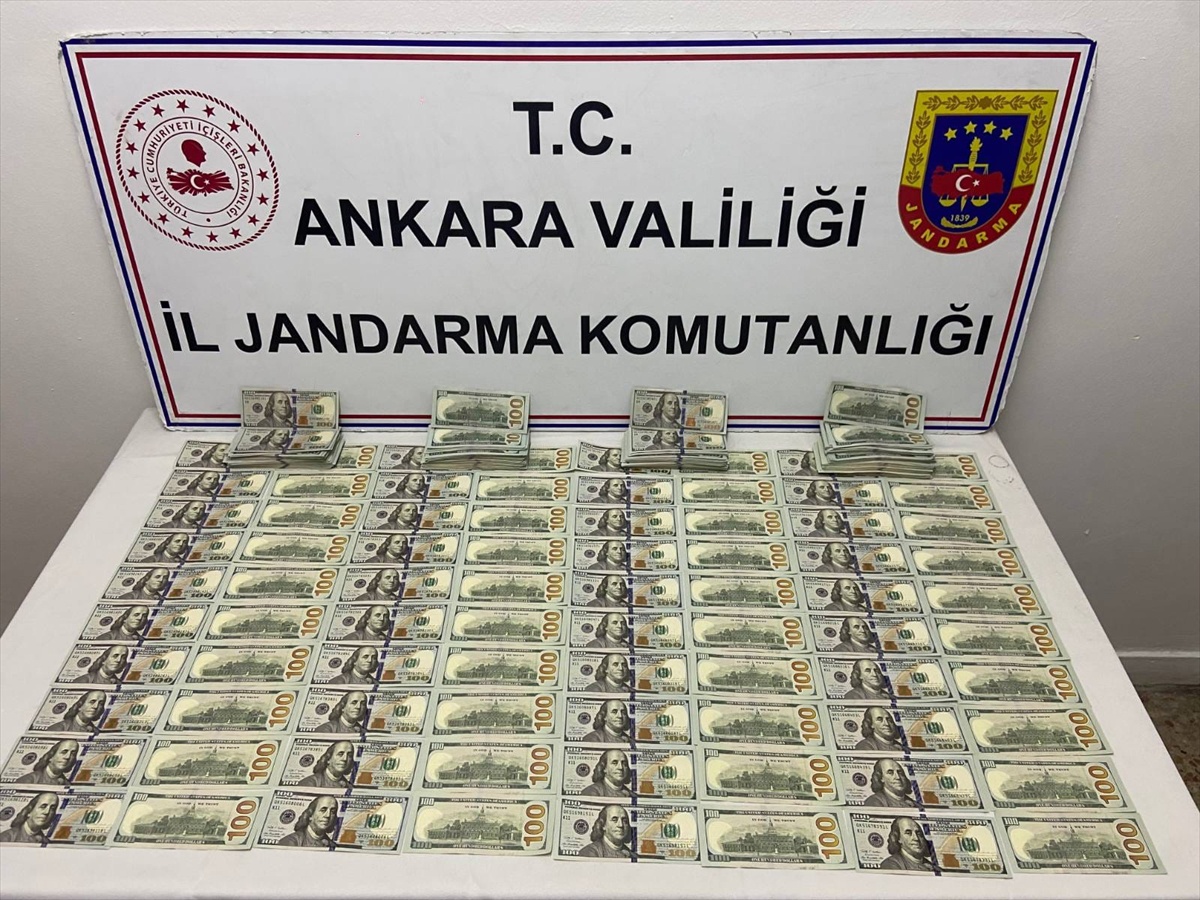 Mamak\'ta Sahte Dolar Operasyonu