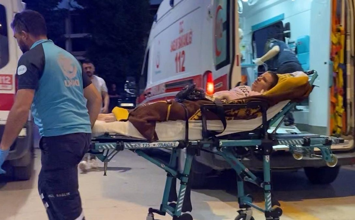 İnegöl\'de Yangında Anne ve Kızı Kurtarıldı