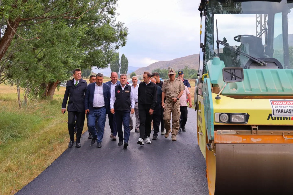 Çımağıl Grup Yolunda Bakım Çalışmaları Devam Ediyor