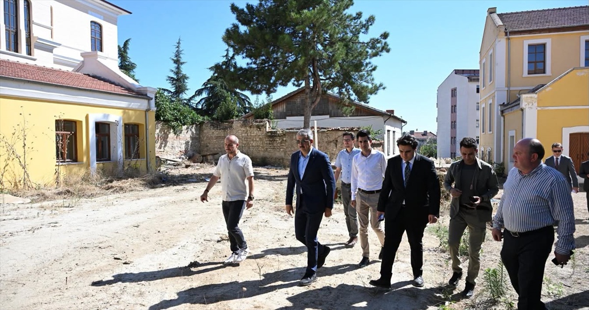 Edirne Lisesi Restorasyonu İncelendi