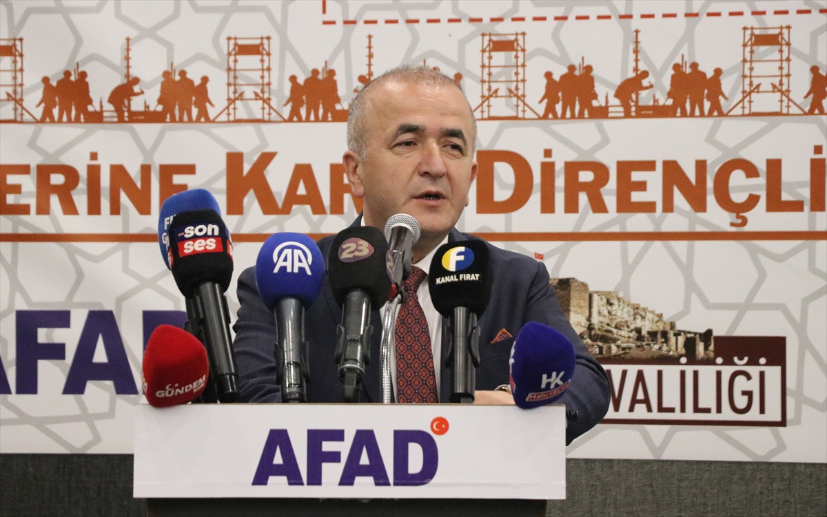 Elazığ\'da Afet Risk Yönetimi Toplantısı