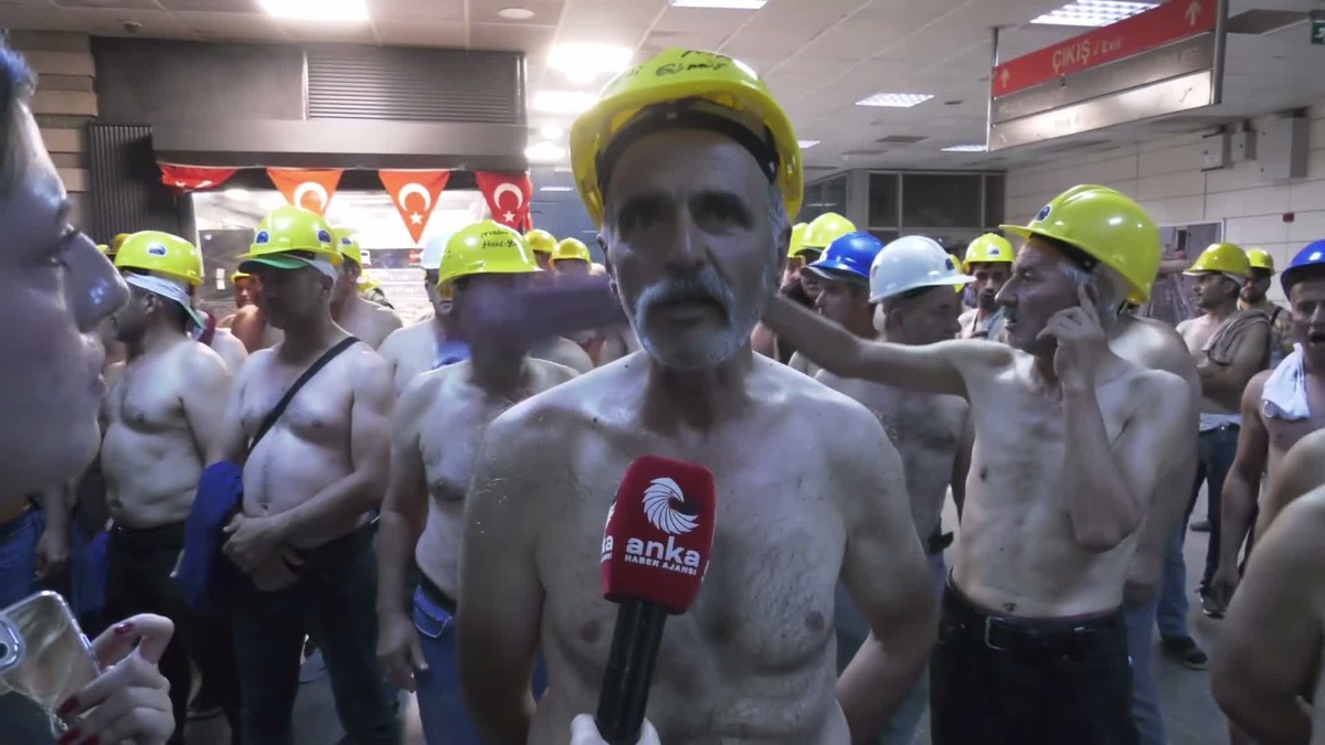 Madencilerin Eylemi 3. Gününde