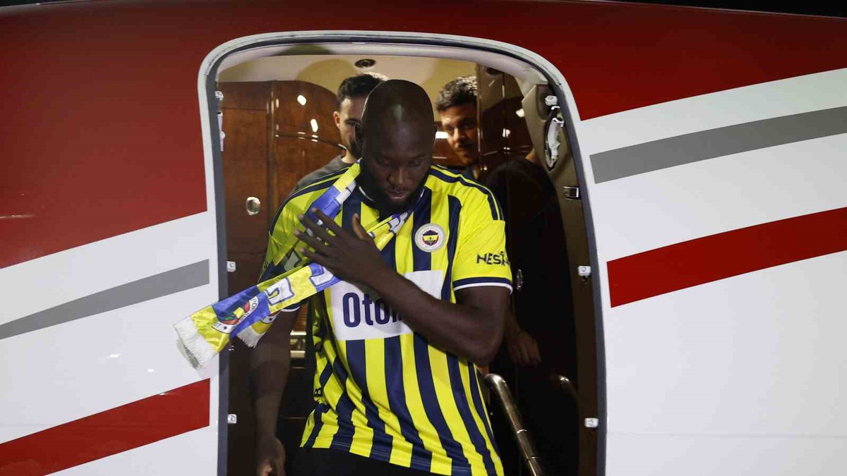 Lukaku İstanbul'a Geldi
