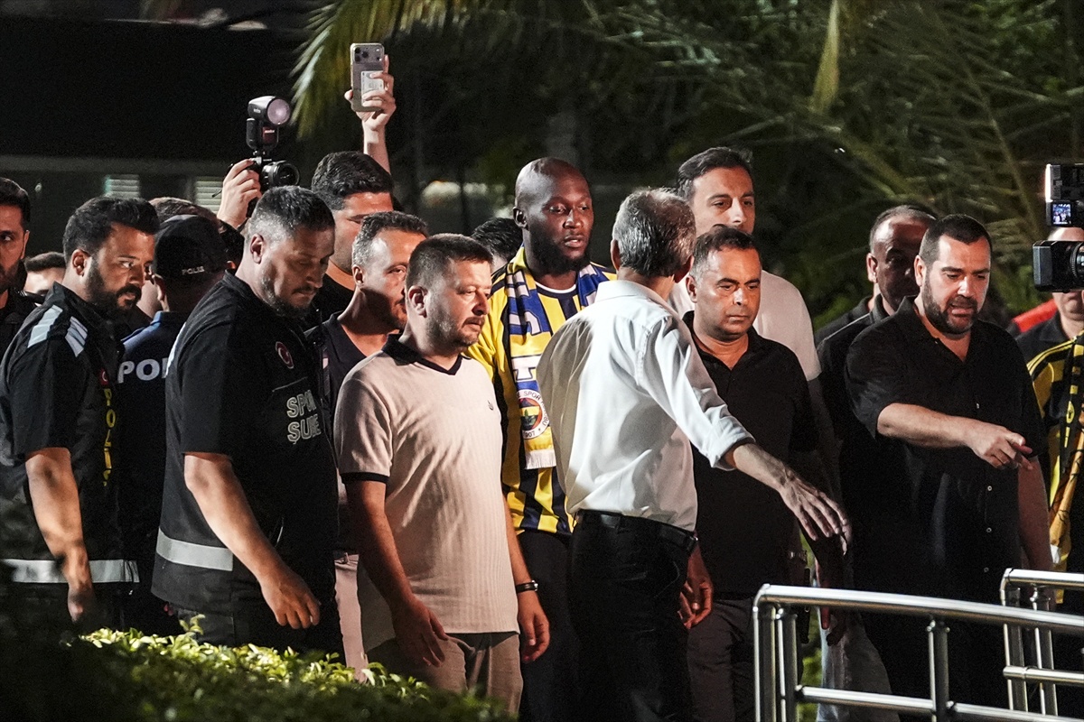 Lukaku, Fenerbahçe'ye Geldi