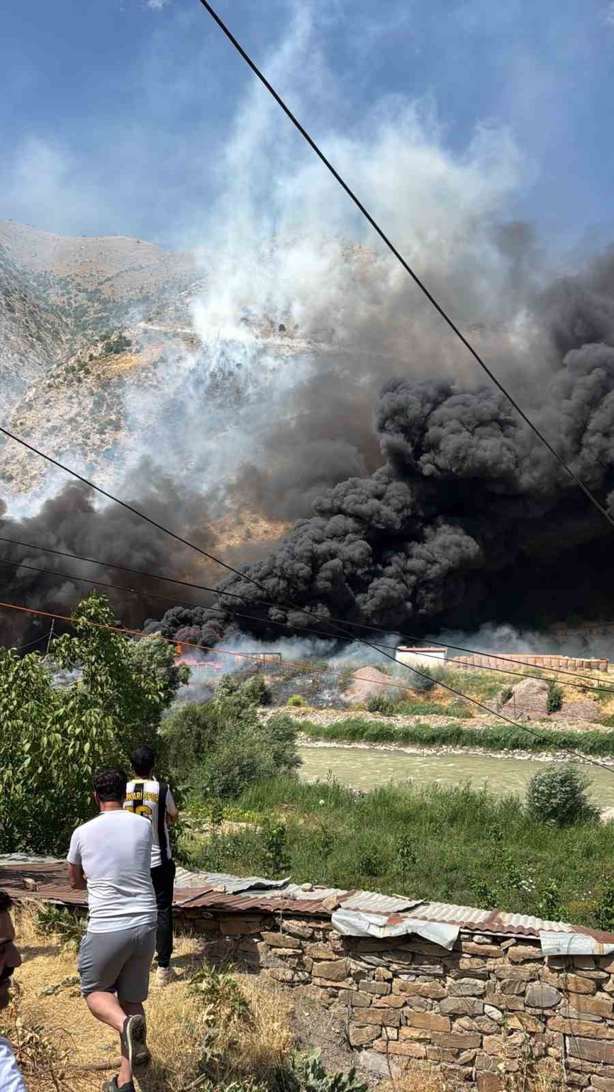 Kırıkdağ Karakolunda Yangın