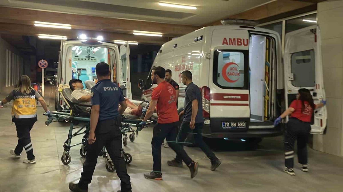 Karaman\'da Alacak Verecek Kavgası: 1 Yaralı
