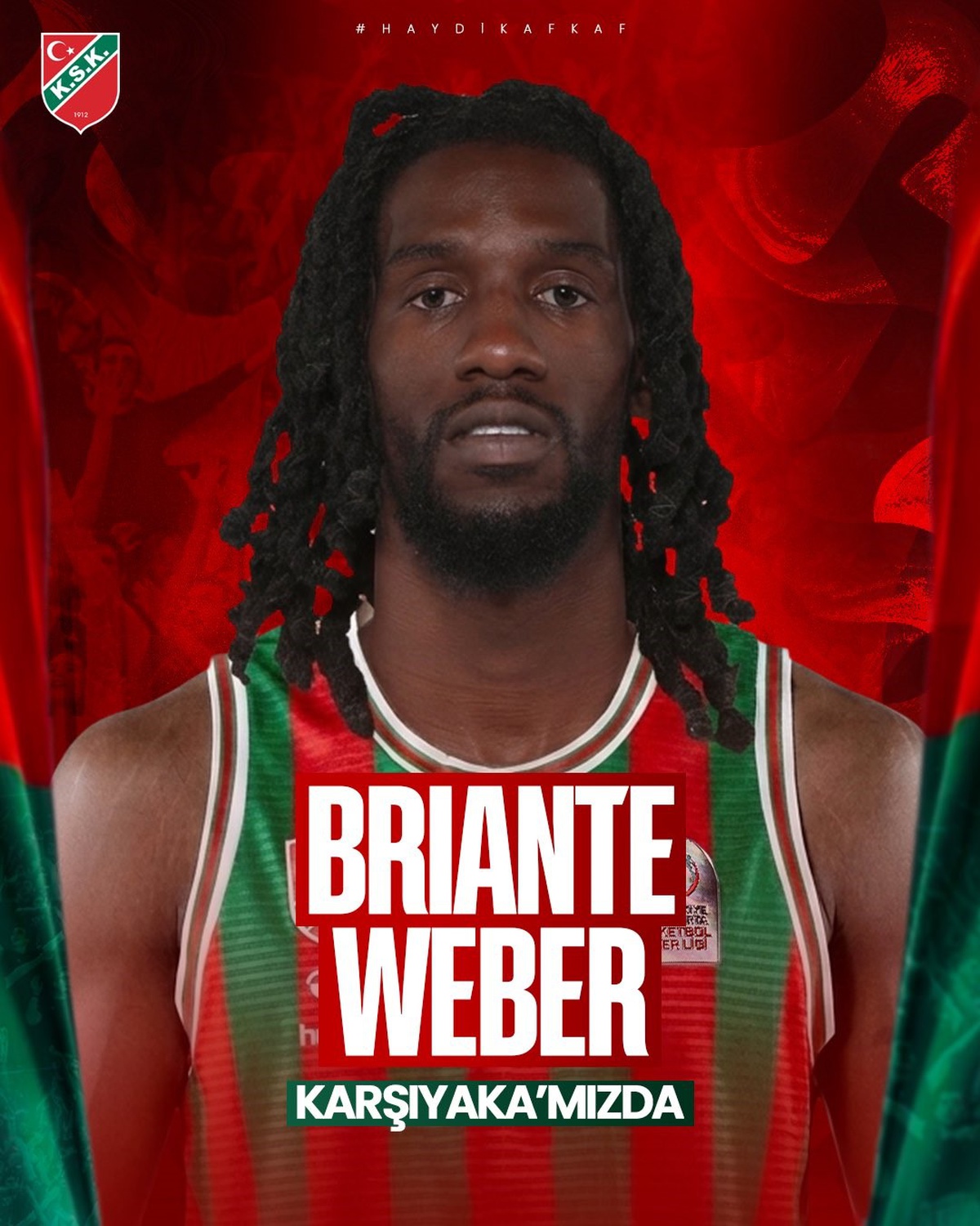 Karşıyaka, Briante Weber Transferini Açıkladı