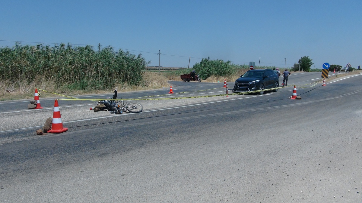 Kilis\'te motosiklet kazası: 1 ölü