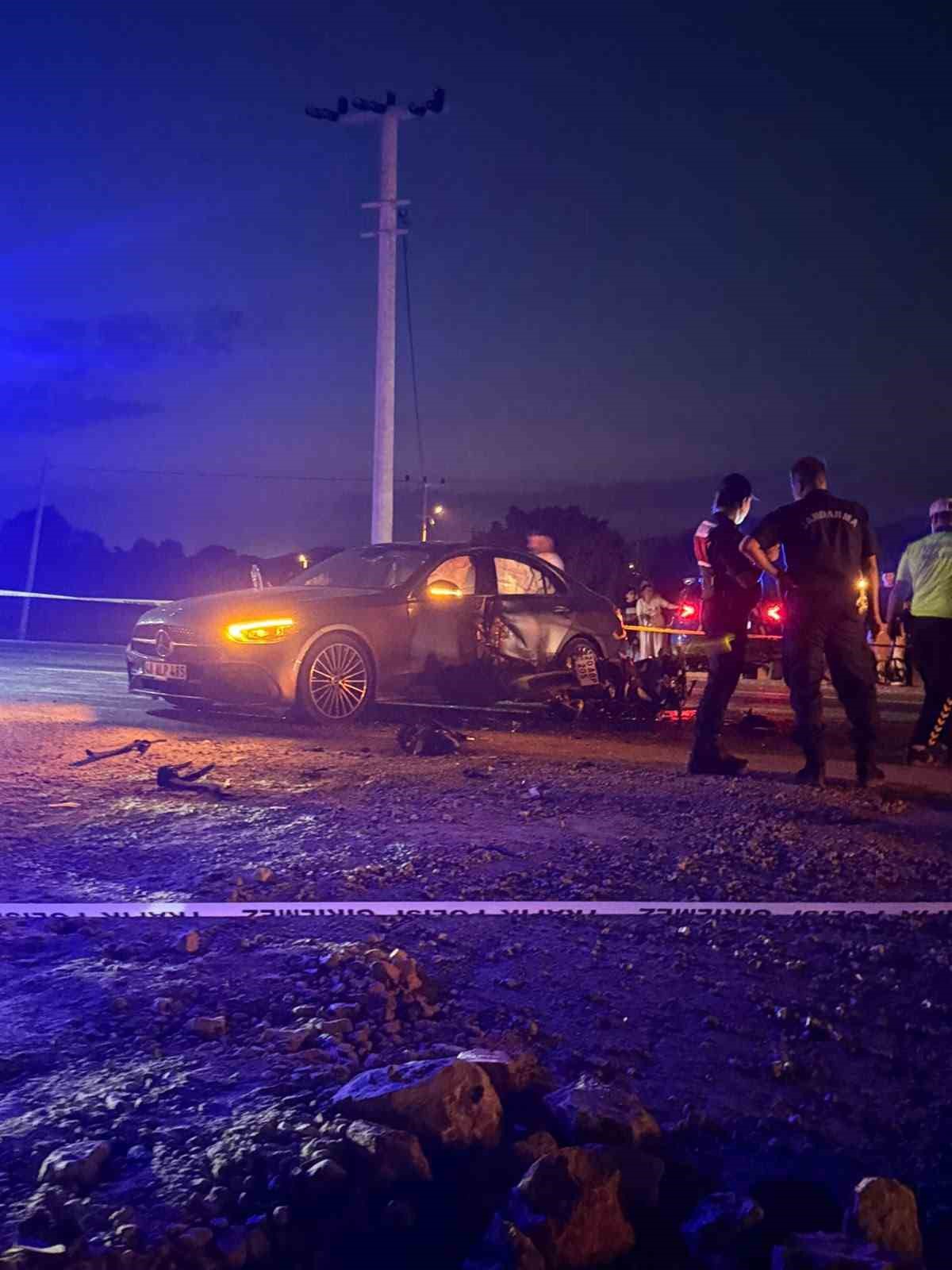 Menteşe\'de Trafik Kazası: Motosiklet Sürücüsü Hayatını Kaybetti