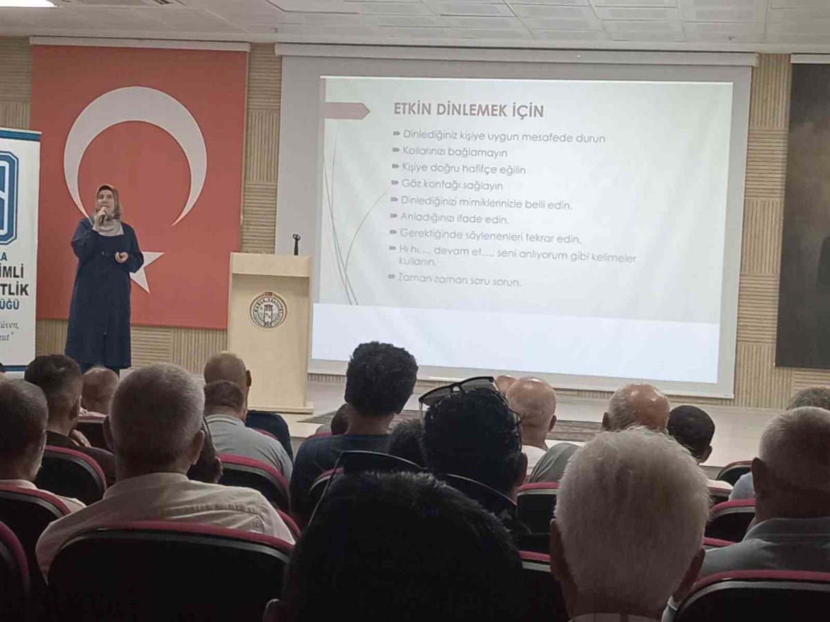 Muğla\'da Yükümlülere İletişim Konferansı