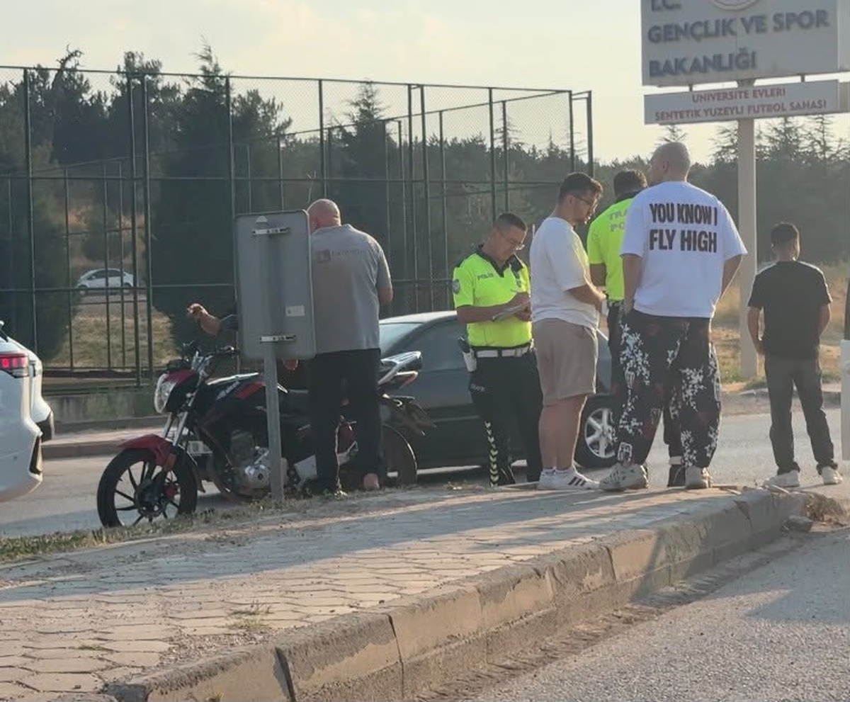 Eskişehir\'de Trafik Kazası: 1 Yaralı