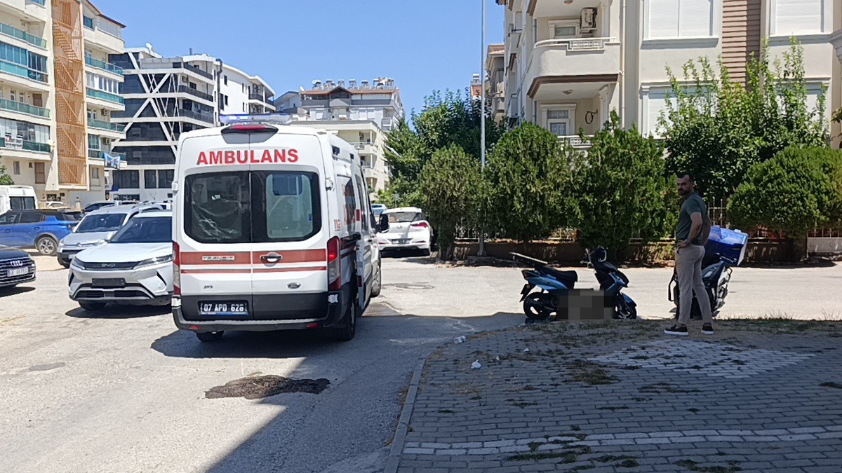 Manavgat\'ta Motosiklet Kazası