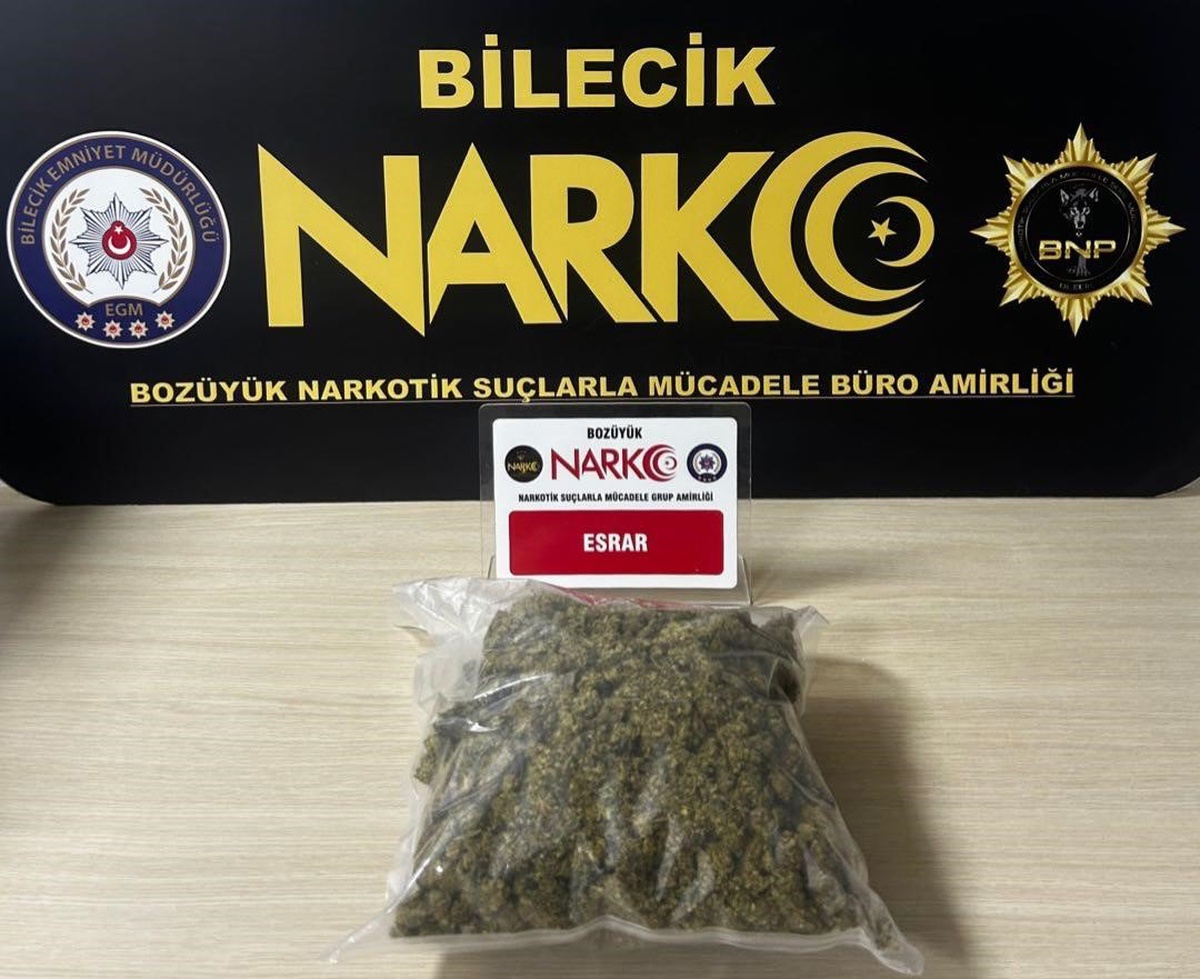 Bilecik\'te uyuşturucu operasyonu: 2 gözaltı