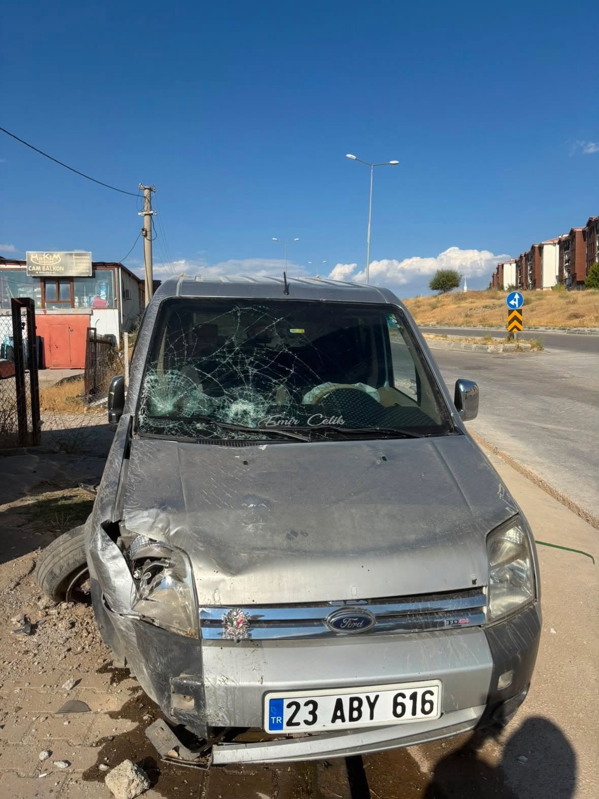 Elazığ\'da Trafik Kazası: 1 Yaralı