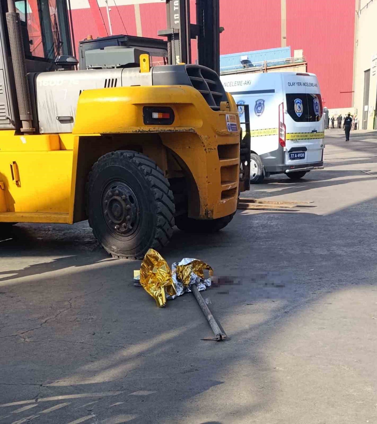 Forklift Kazası: Bir İşçi Hayatını Kaybetti
