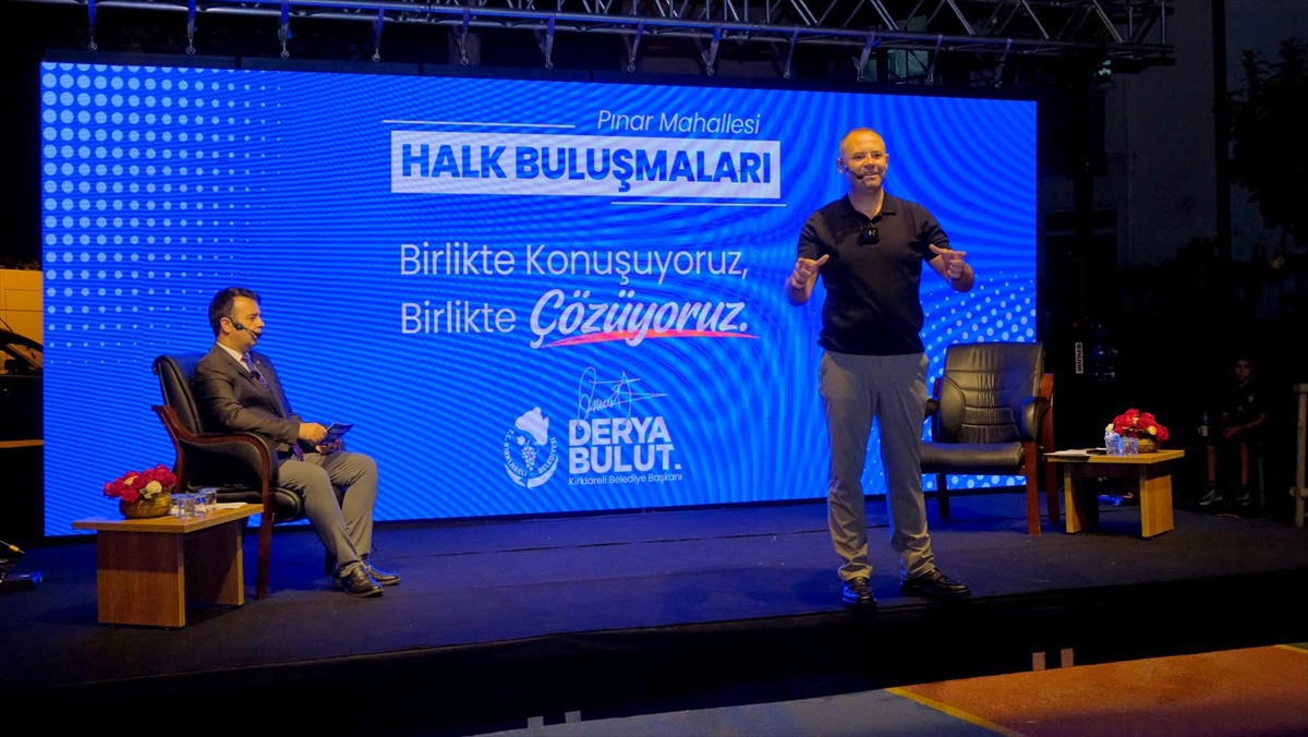 Başkan Bulut, Pınar Mahallesi\'nde Halk Buluşması Düzenledi