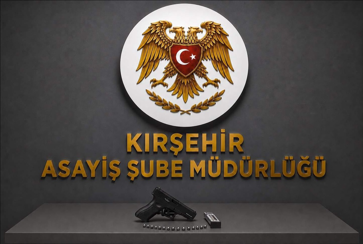 Kırşehir\'de Ruhsatsız Silah Operasyonu