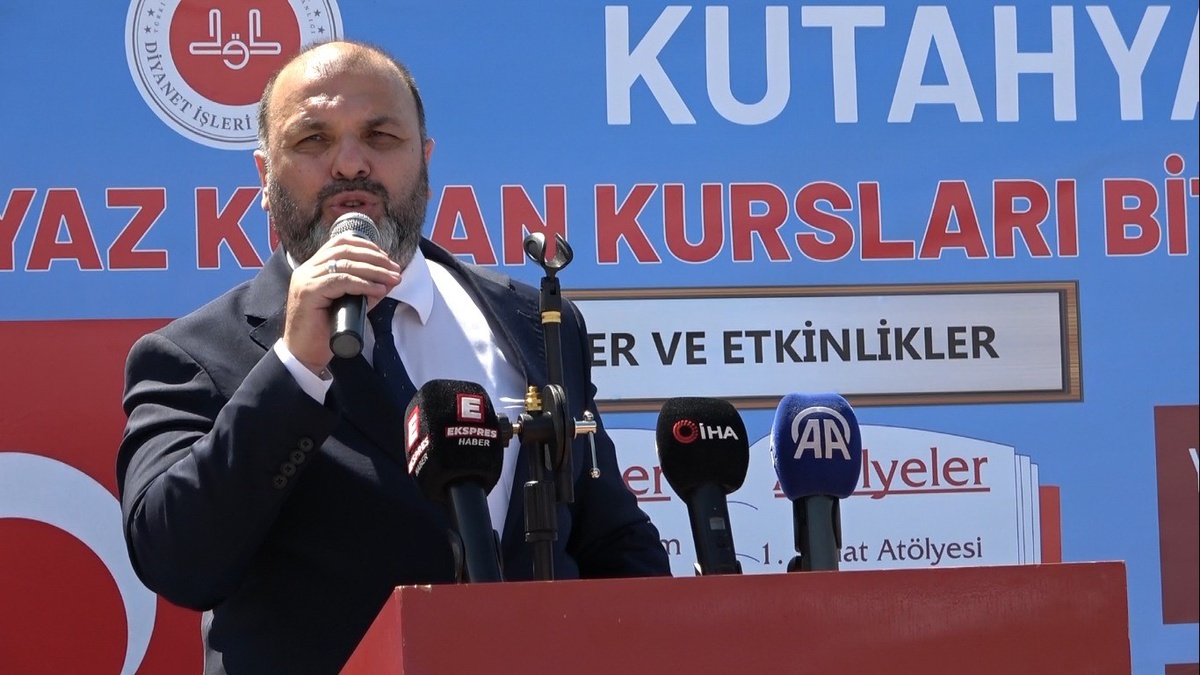 Kütahya Yaz Kur\'an Kursları Tamamlandı