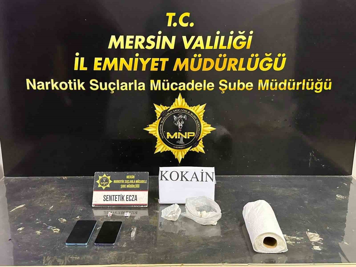 Mersin\'de Uyuşturucu Operasyonu: 5 Şüpheli Tutuklandı