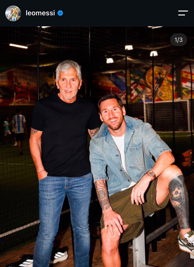 Messi'den vefat eden babasına yürek burkan mektup