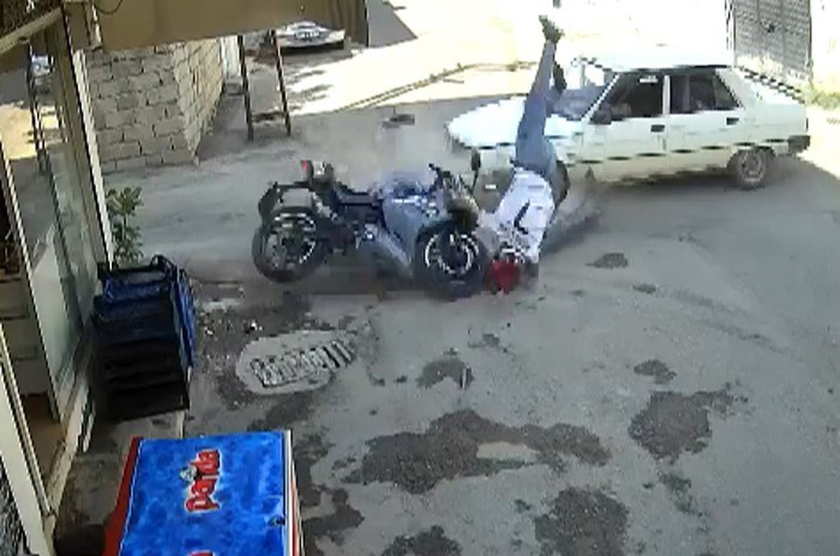 Adıyaman\'da Motosiklet-Takip Kazası