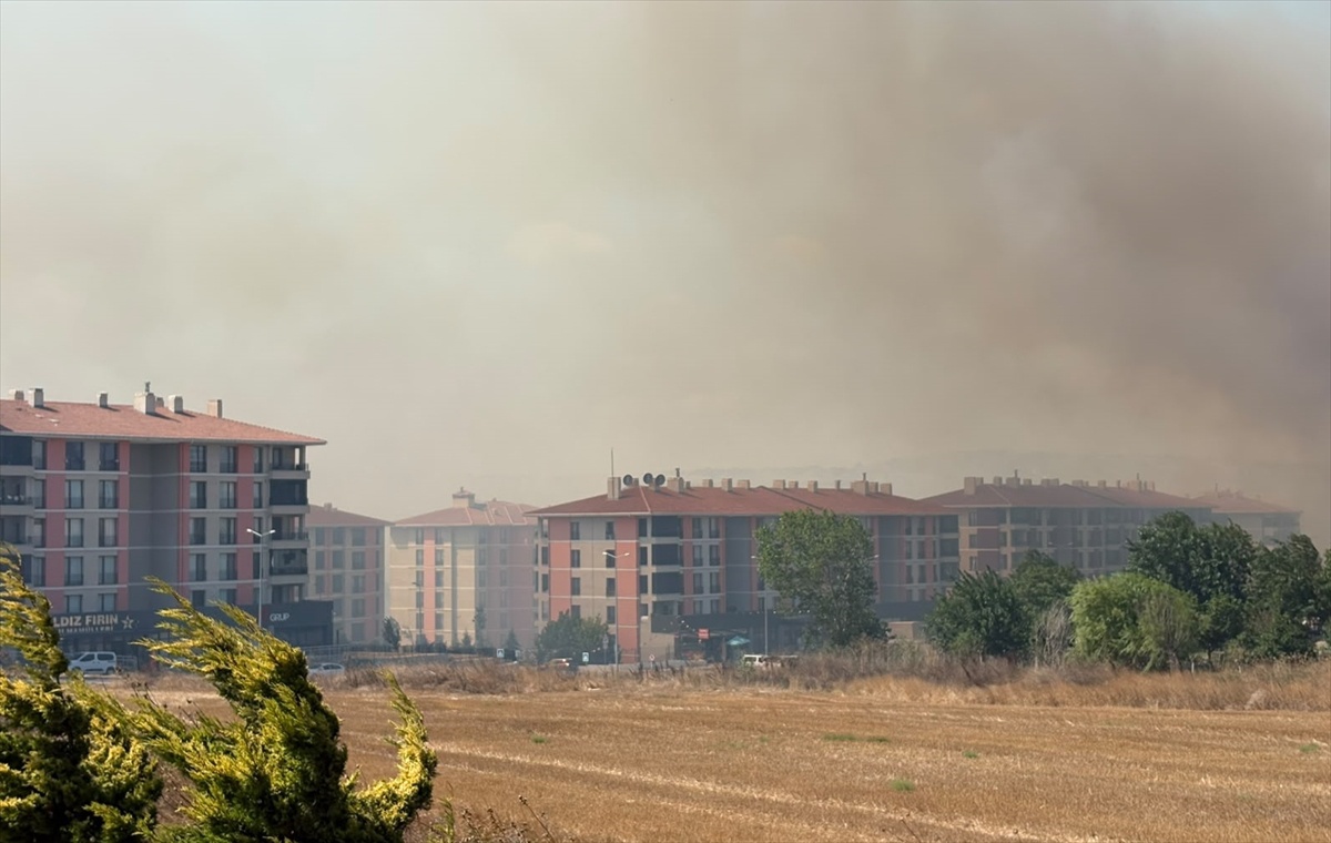 Silivri\'de Yangın: Ekipler Müdahale Ediyor