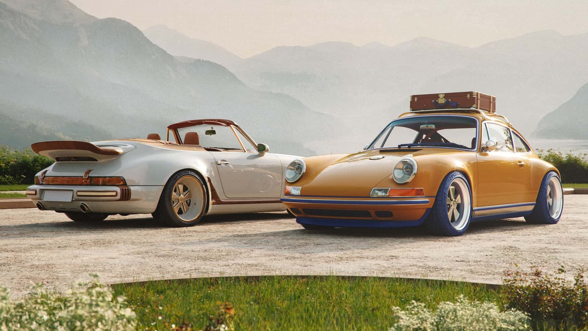 Singer ve Louis Vuitton\'dan Lüks 911
