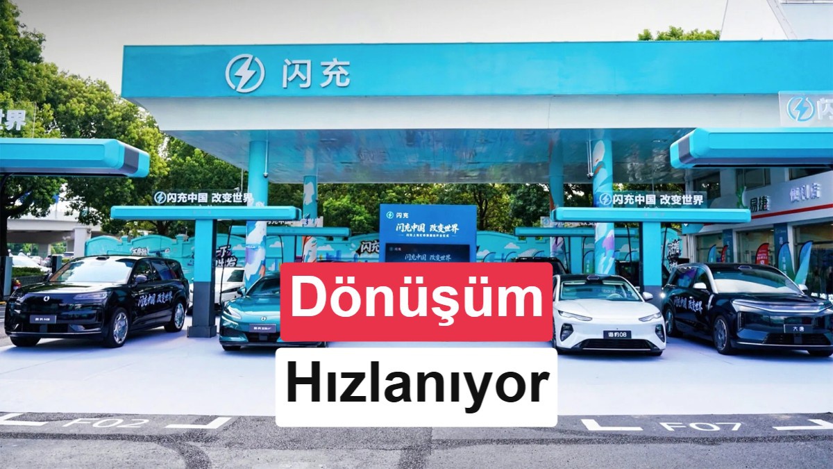 Çin\'de Elektrikli Araç Şarj İstasyonu Dönüşümü