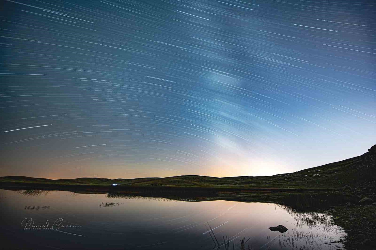 Van\'da Perseid Meteor Yağmuru Gözlemi