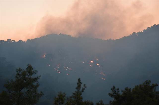 Antalya ve Balıkesir'de orman yangınları yeniden korkuttu: Ekipler teyakkuzda