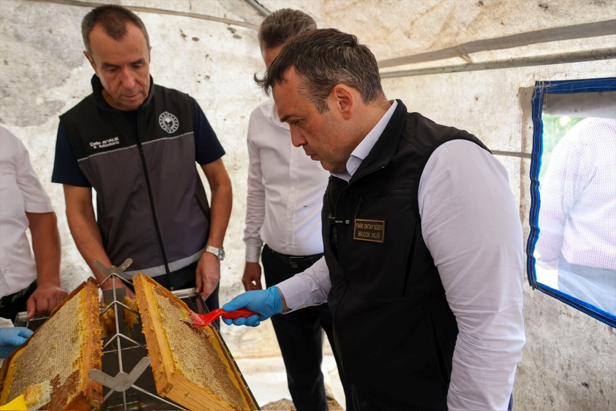 Vali Sözer, Bilecik\'te Tarım ve Arıcılığı Destekledi