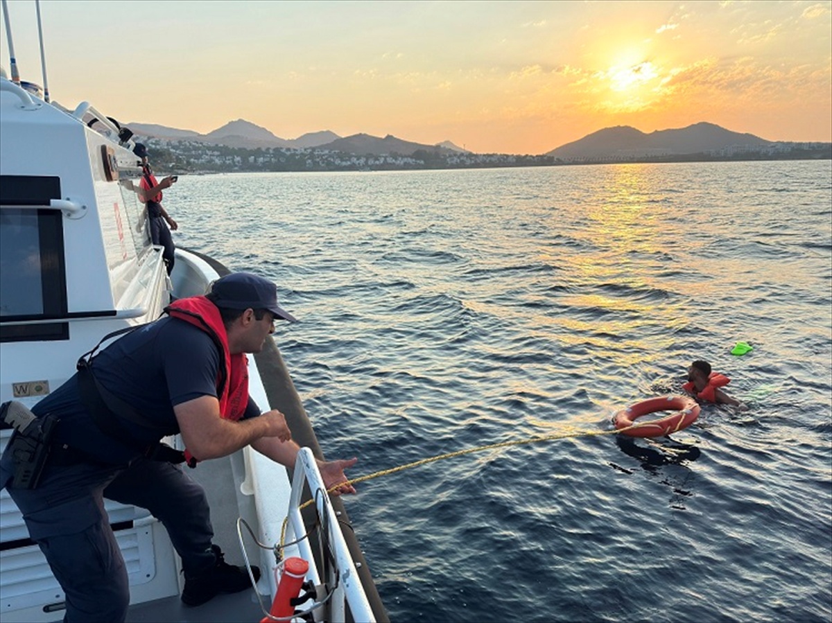 Bodrum\'da Düzensiz Göçmen Yakalandı