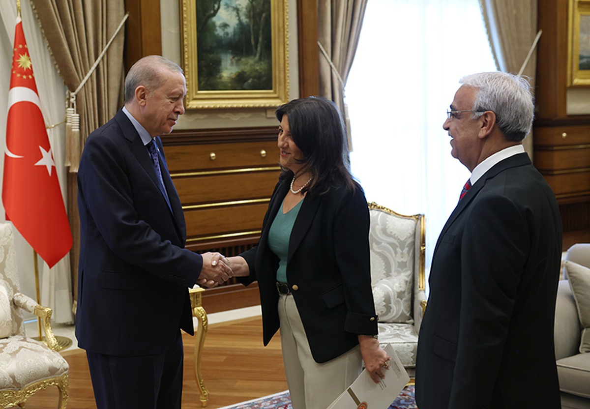 DEM Parti İmralı Heyeti Erdoğan ile Görüştü