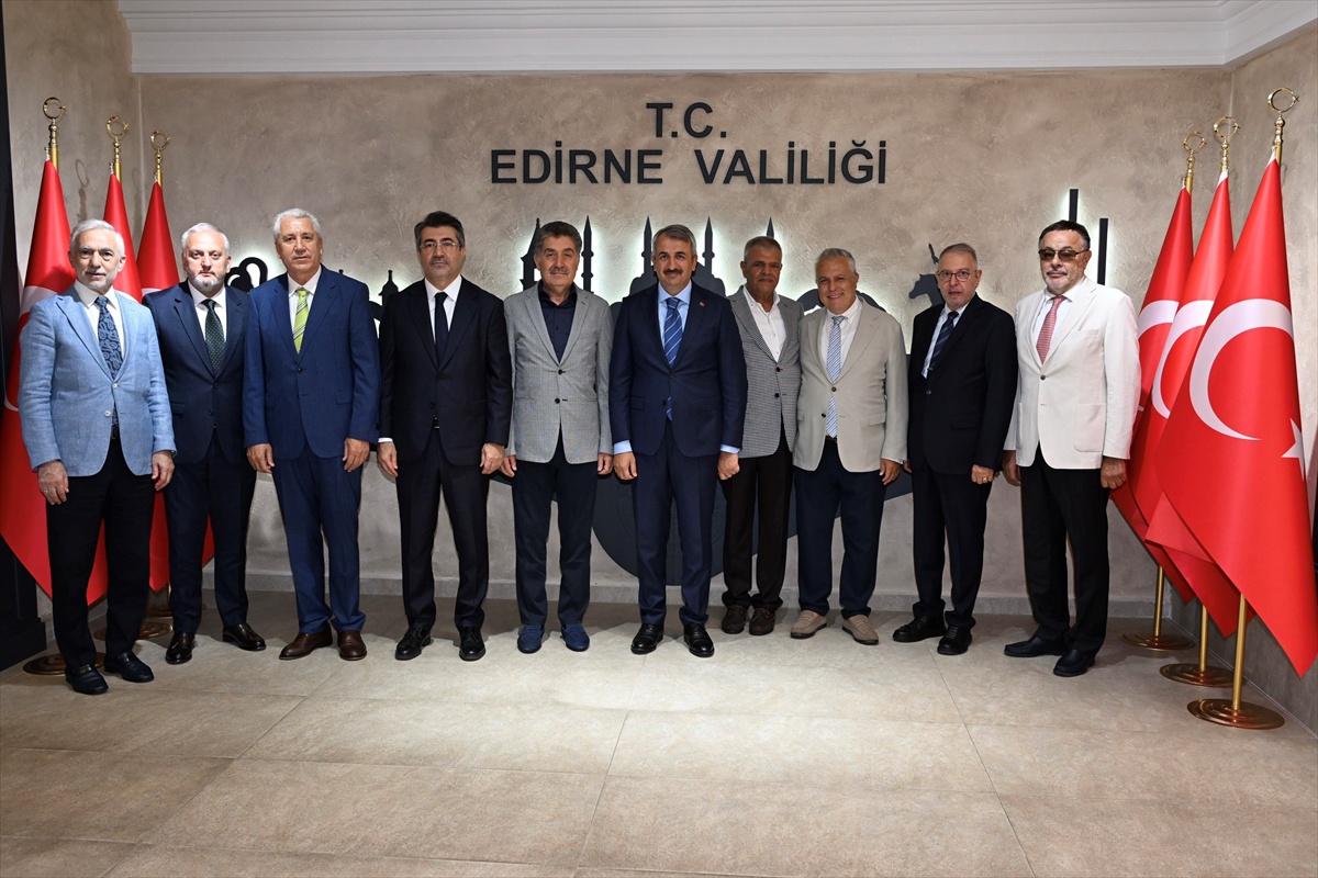 Bakan Yardımcısı Cantimur Edirne\'yi Ziyaret Etti