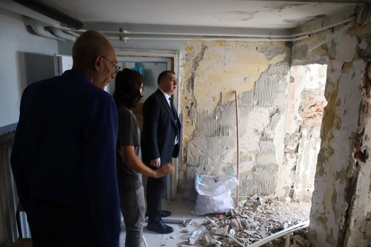 Eğitim Kurumlarındaki Onarımlar İncelendi