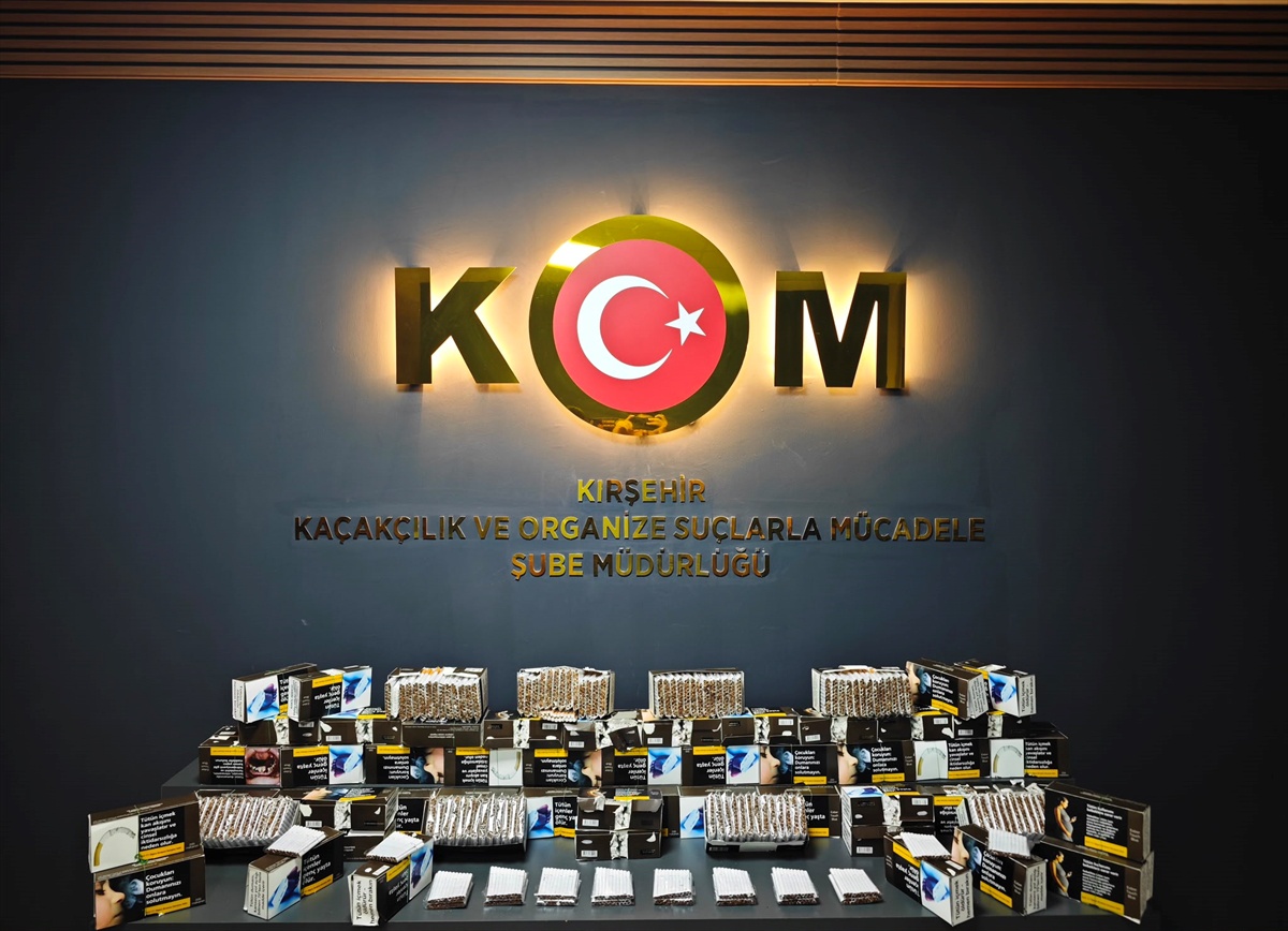 Kırşehir\'de 15 Bin Paket Makaron Ele Geçirildi